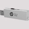 HP 818w 128GB USB 3.2 Flash Drive Silver Metal
